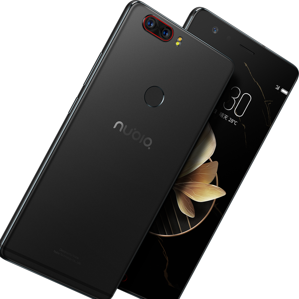 Celular Nubia Z17 na cor preta