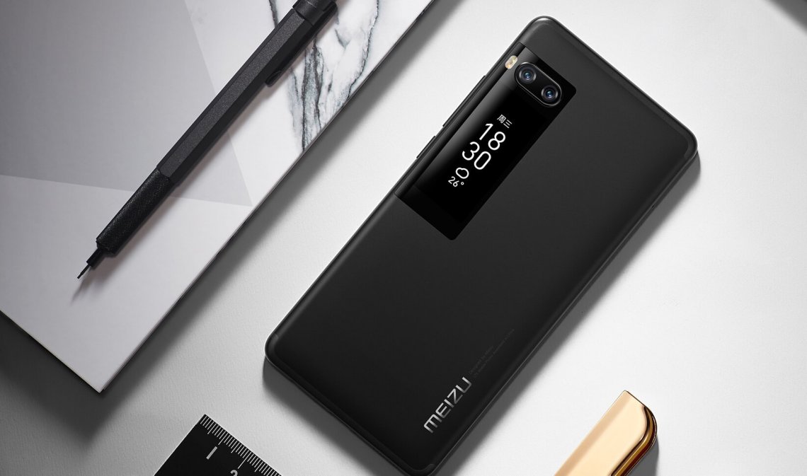 Meizu Pro 7 na cor black