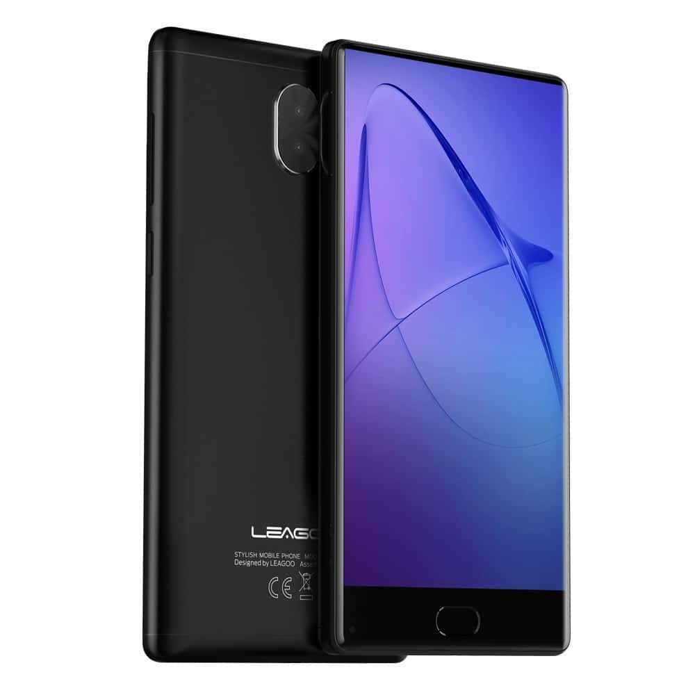 Celular Leagoo Kiicaa Mix na cor preta