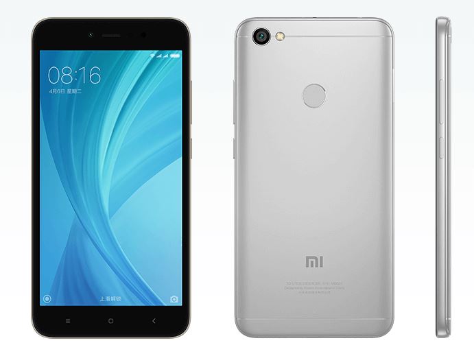 Redmi Note 5A - Versão com leitor biométrico na parte traseira/ design semelhante ao Mi Max 2