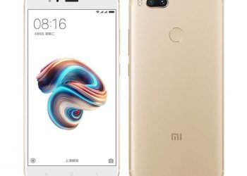 XIaomi Mi5x dourado