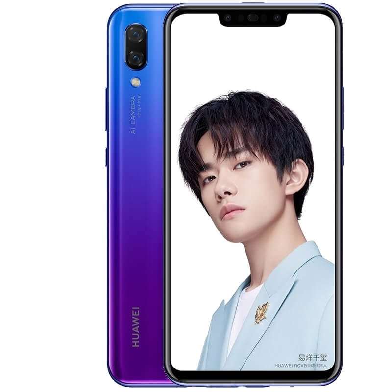 Huawei Nova 3 roxo