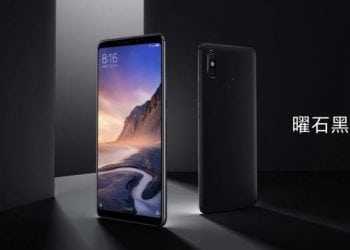 Xiaomi Mi Max 3 na cor preta