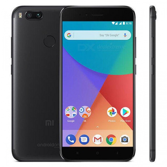 Xiaomi Mi A1 Android 7.1.2 4G Phone w/ 4GB RAM 64GB ROM - Black