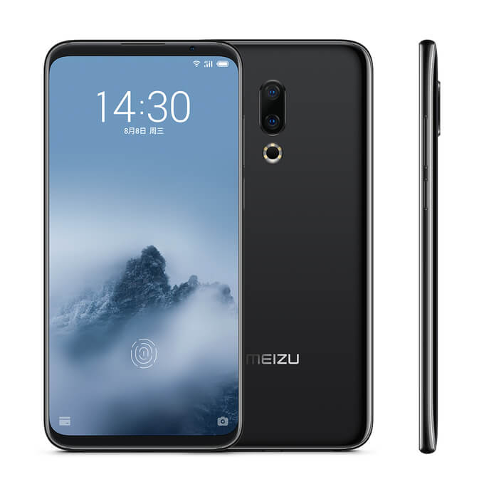 Meizu 16 na cor preto