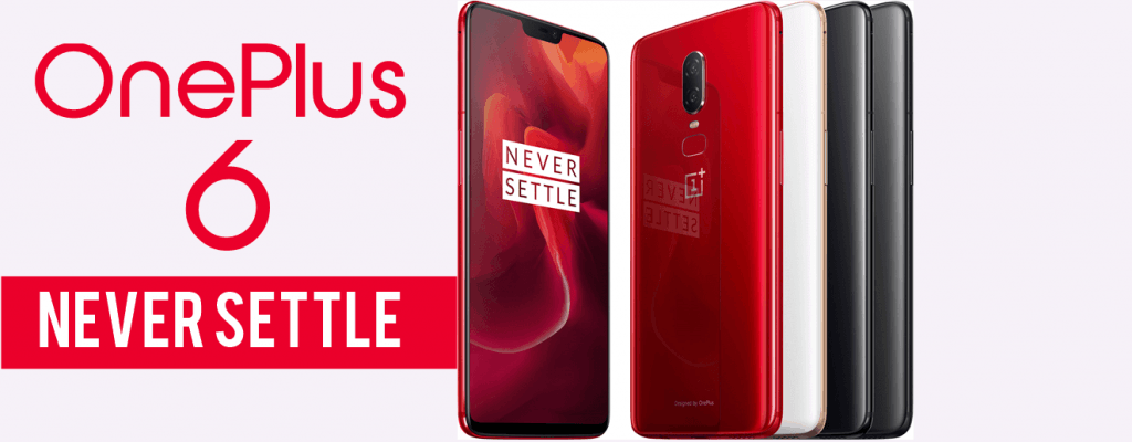 Todas as cores do OnePlus 6