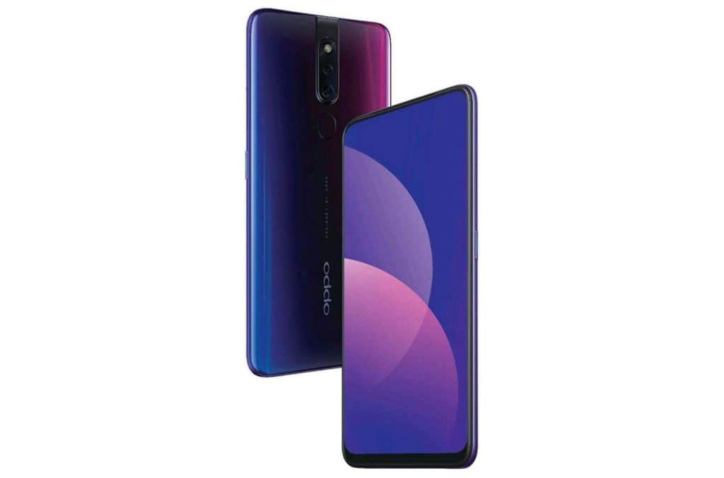 Oppo F11 Pro renderizado