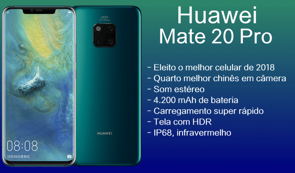Especificações do Huawei Mate 20 Pro