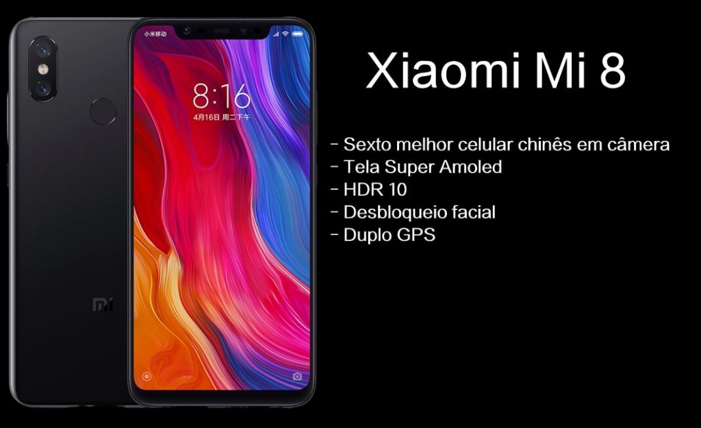 Ficha técnica do Xiaomi Mi 8