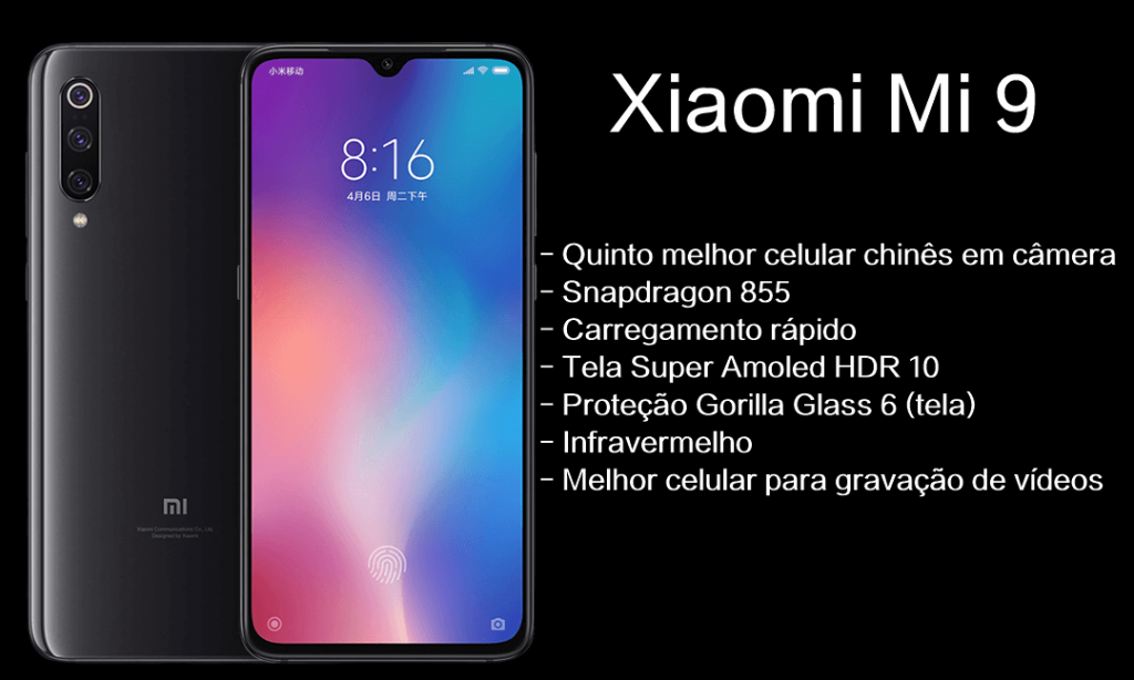 Ficha técnica do Xiaomi Mi 9