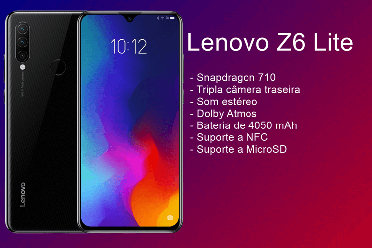 Ficha técnica do Lenovo Z6 Lite