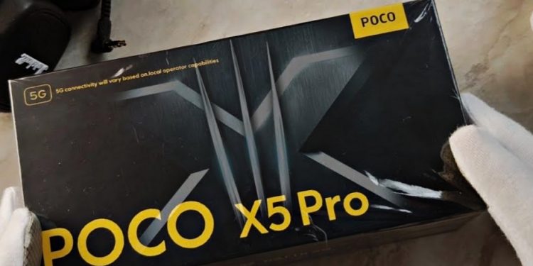 Caixa do Poco X5 Pro